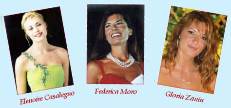 Le presentatrici del Festival del Garda 2004